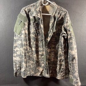 genuine US Army ACU Combat Uniform Coat Digital Camo Ripstop Military jacket